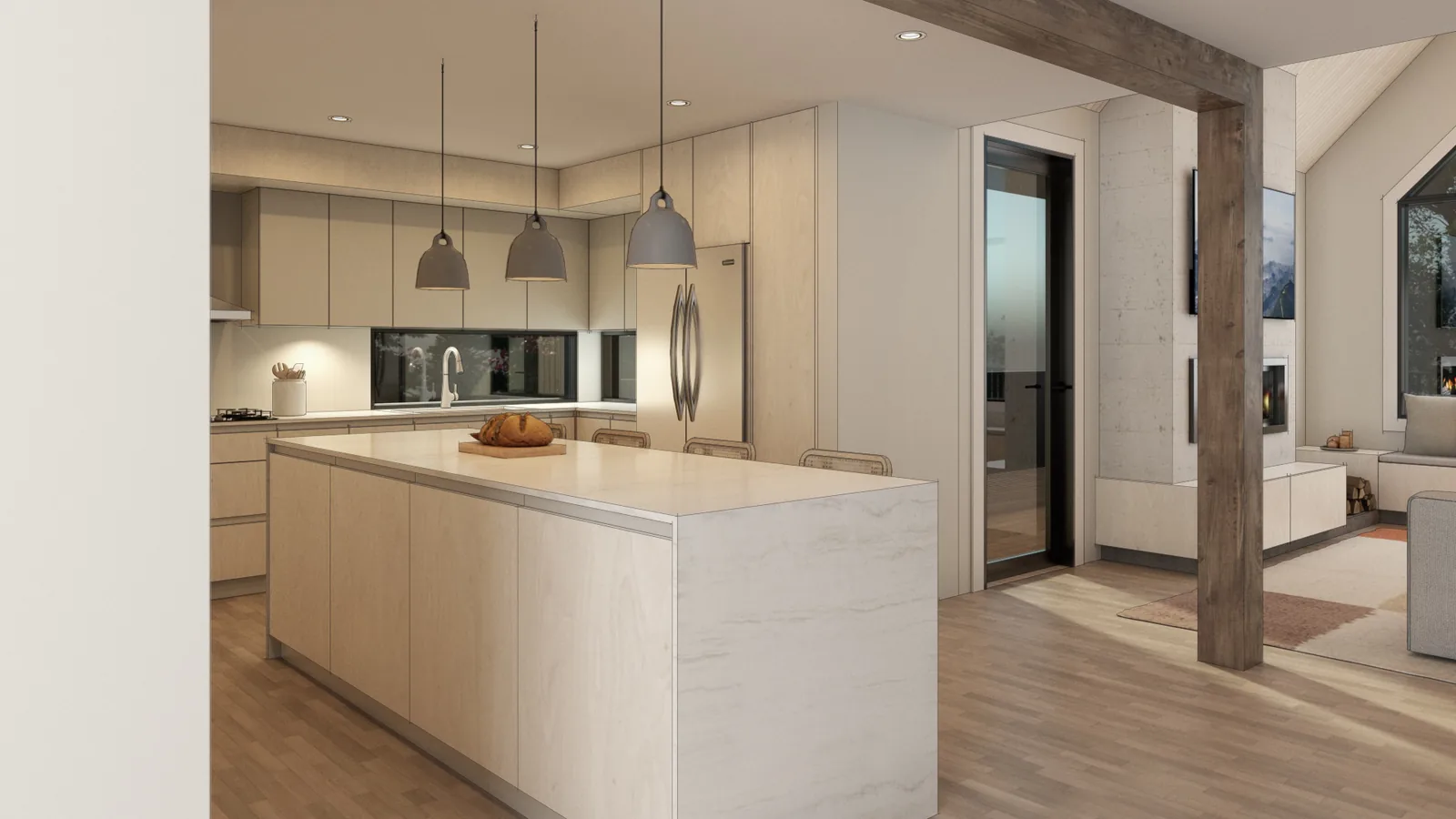 Brush Hill Rd. — kitchen