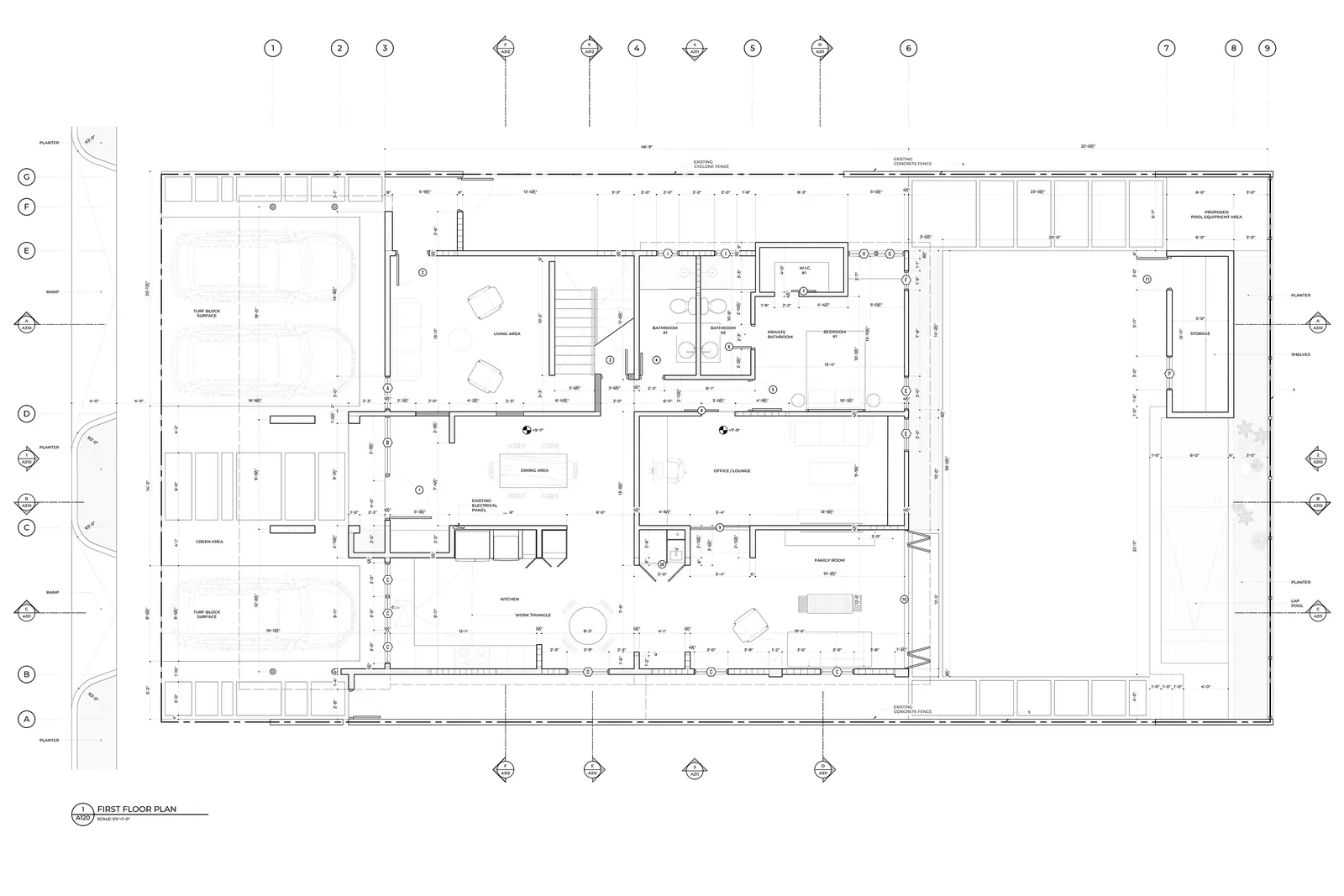 CP-IV — first floor plan