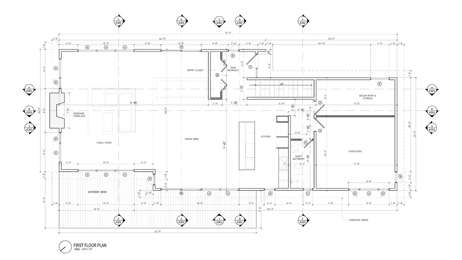 Owl's Head — first floor plan