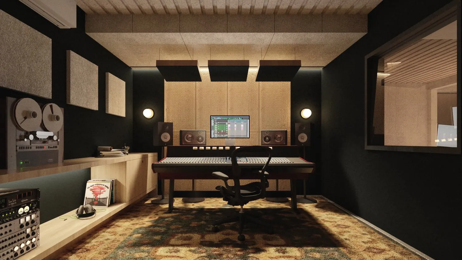 Telesterion — mixing room